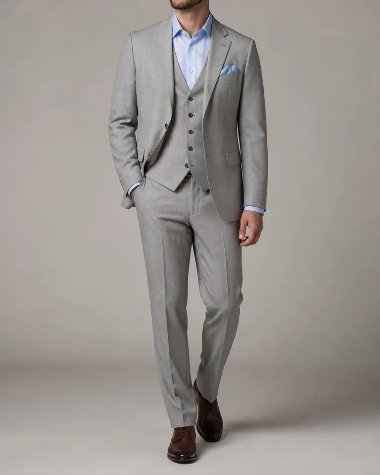 Light Grey 3-Piece