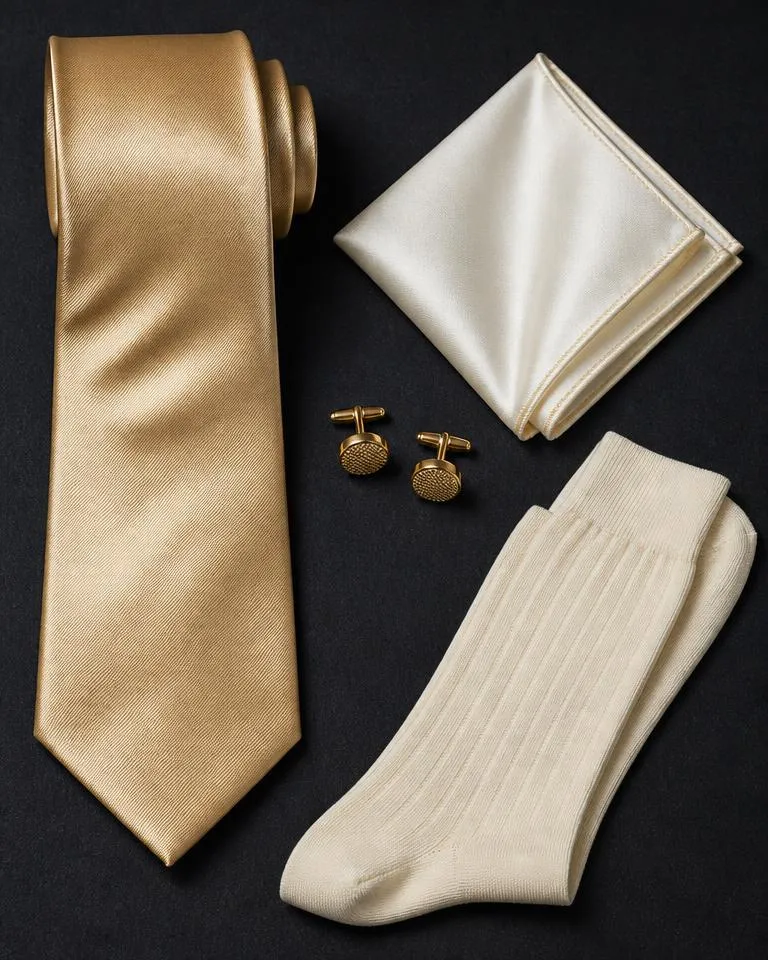 Champagne Gold Accessory Set