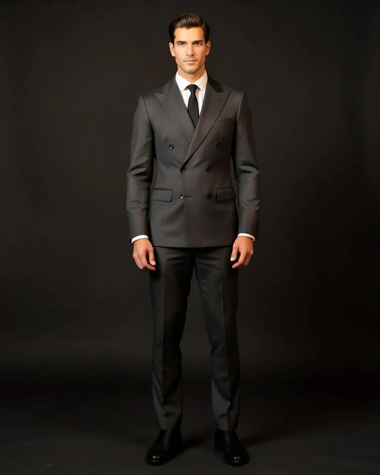 Double Breasted Business Suit