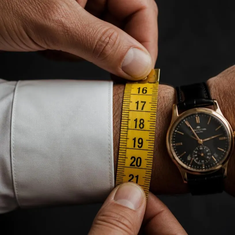 How to measure cuff with a tape measure