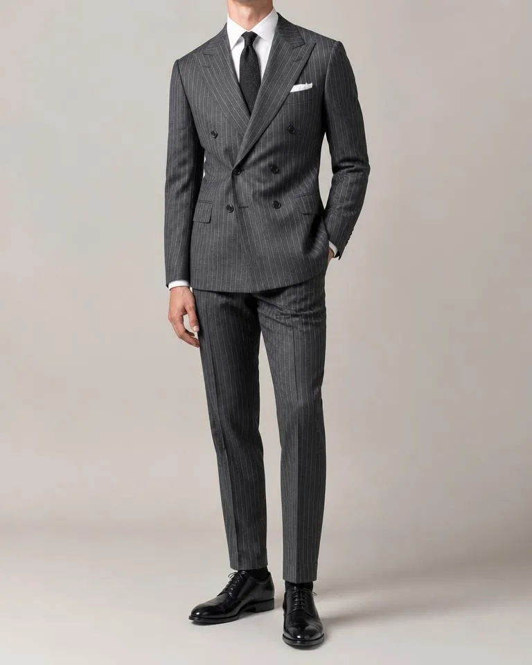 Chalk Stripe Double Breasted