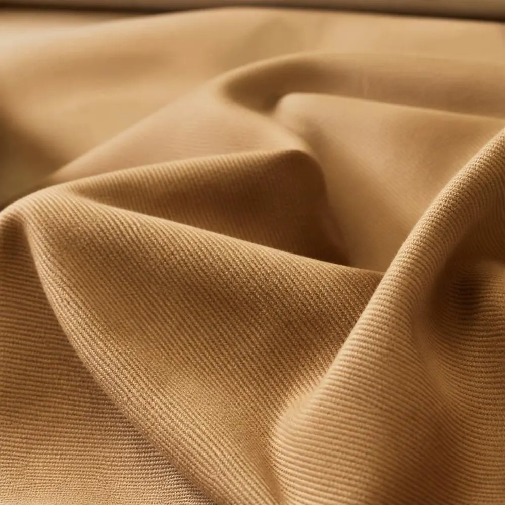 Camel Cashmere Blend fabric — 80% Wool / 20% Cashmere