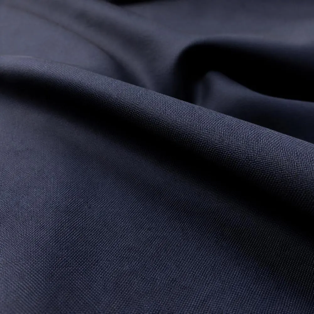 Midnight Super 150s fabric — 100% Super 150s Merino Wool