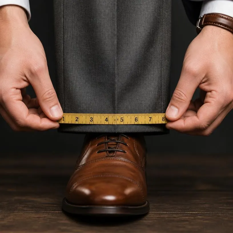 How to measure hem opening with a tape measure