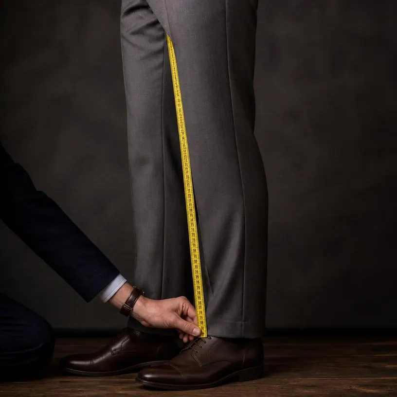 How to measure inseam with a tape measure
