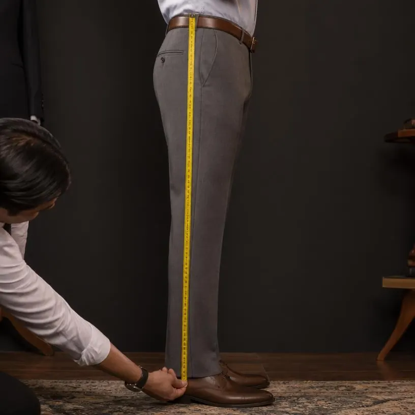 How to measure outseam with a tape measure