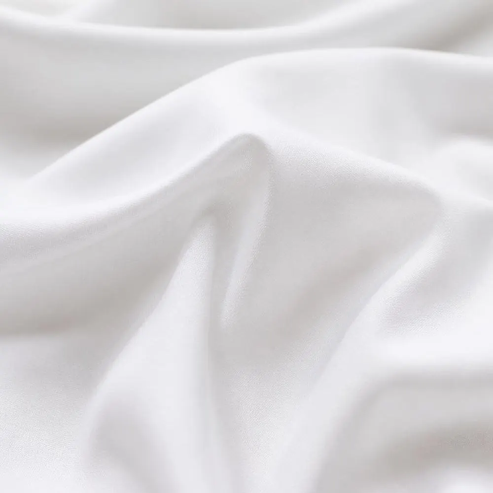 White Sea Island Poplin fabric — 100% Sea Island Cotton, 140/2