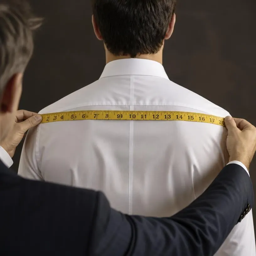 How to measure shoulder with a tape measure