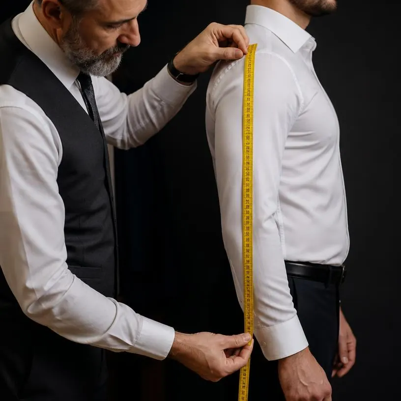 How to measure sleeve with a tape measure