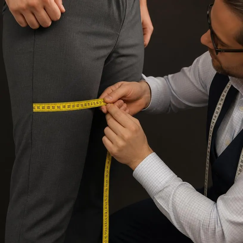 How to measure thigh with a tape measure