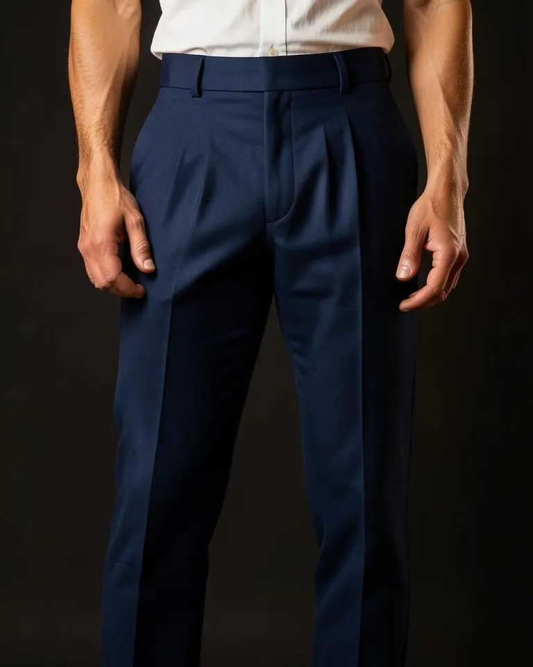 Double Pleat Trouser