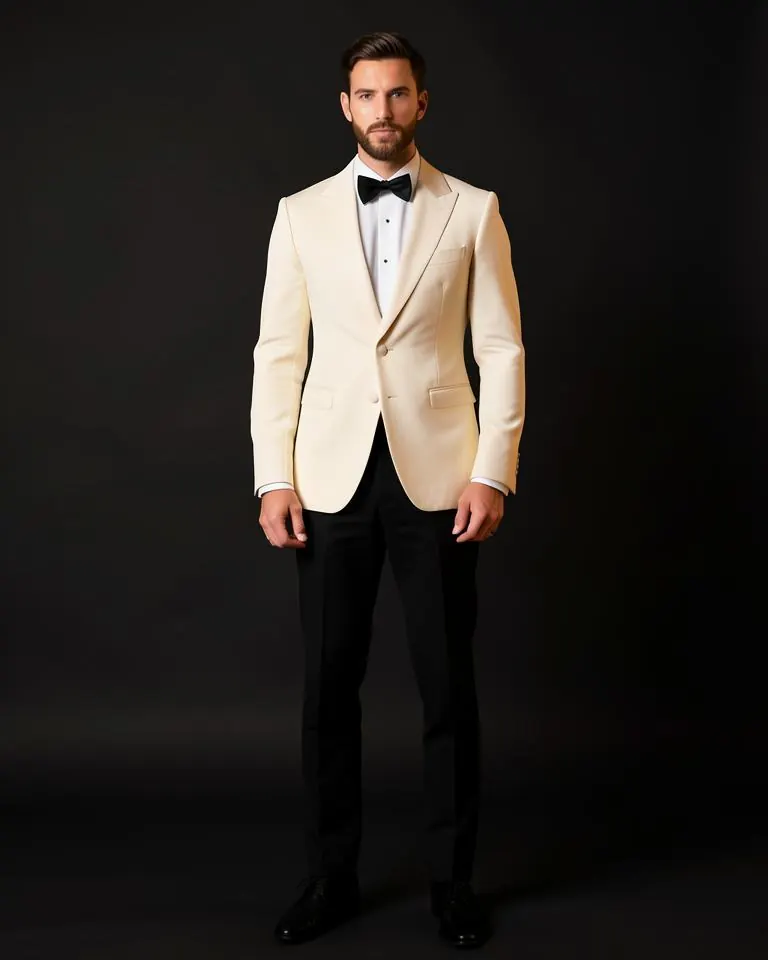 Ivory Wedding Suit