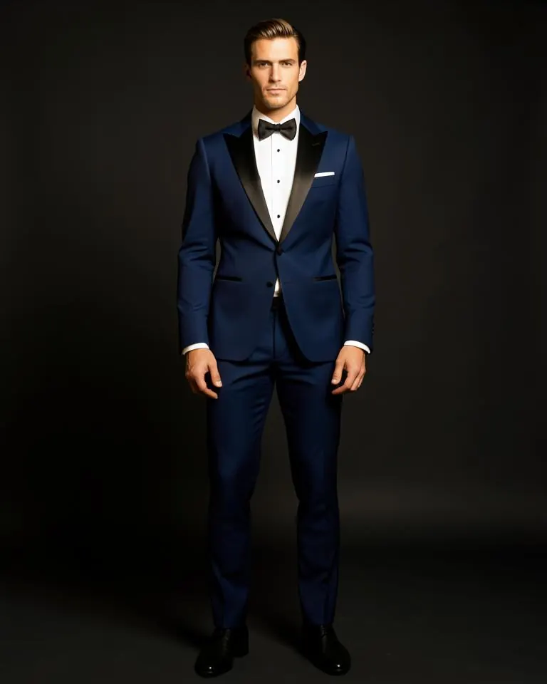 Midnight Blue Wedding Suit